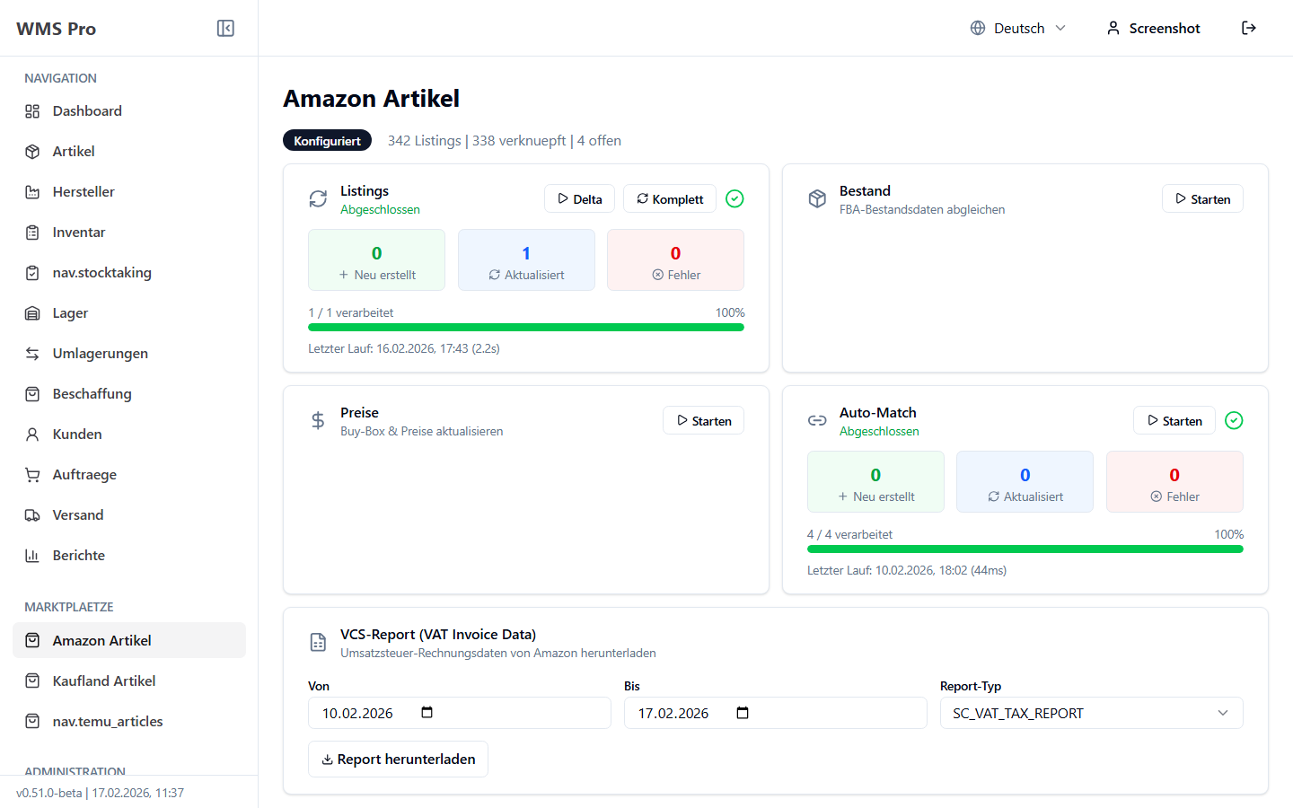 Amazon Integration